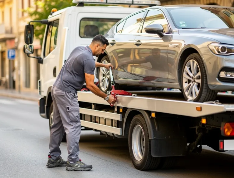 Grúa servicio en Sant Cugat del Valles
